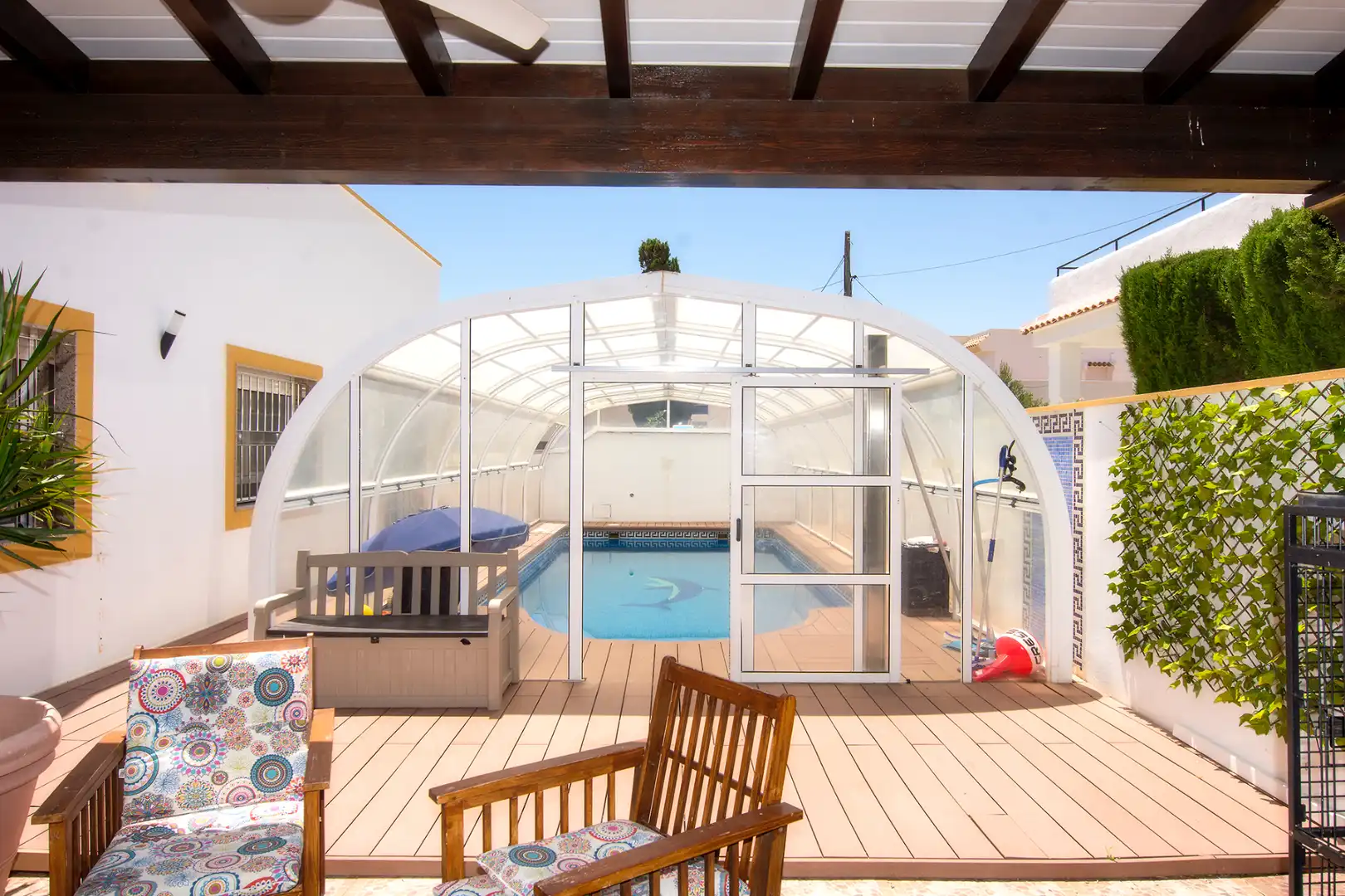 Piscina de Casa o chalet en venta en Carboneras con Aire acondicionado, Calefacción y Jardín privado