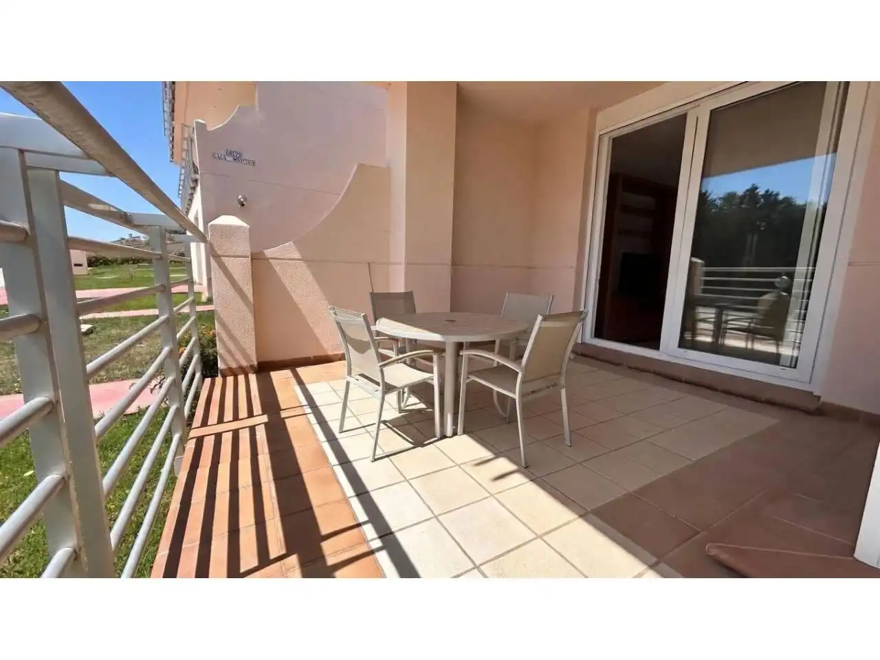 Terraza de Apartamento en venta en San Jorge / Sant Jordi con Terraza, Amueblado y Alarma