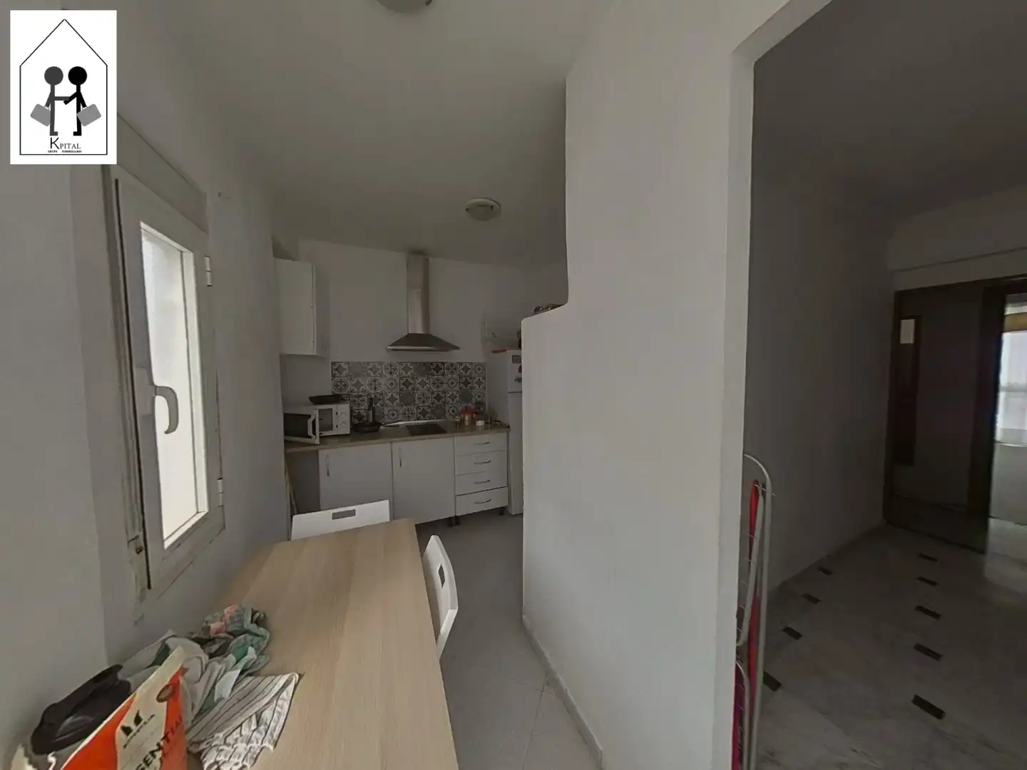 Kitchen of Flat for sale in Sevilla  with Air Conditioner, Heating and Furnished