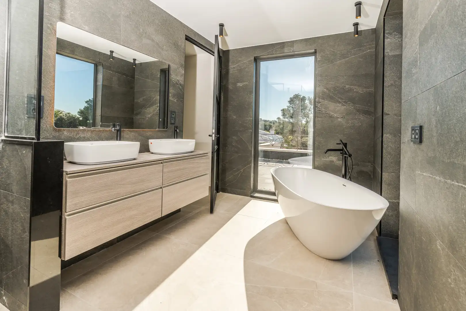 Bathroom of Houses for sale in Jávea / Xàbia  with Air Conditioner, Heating and Private garden