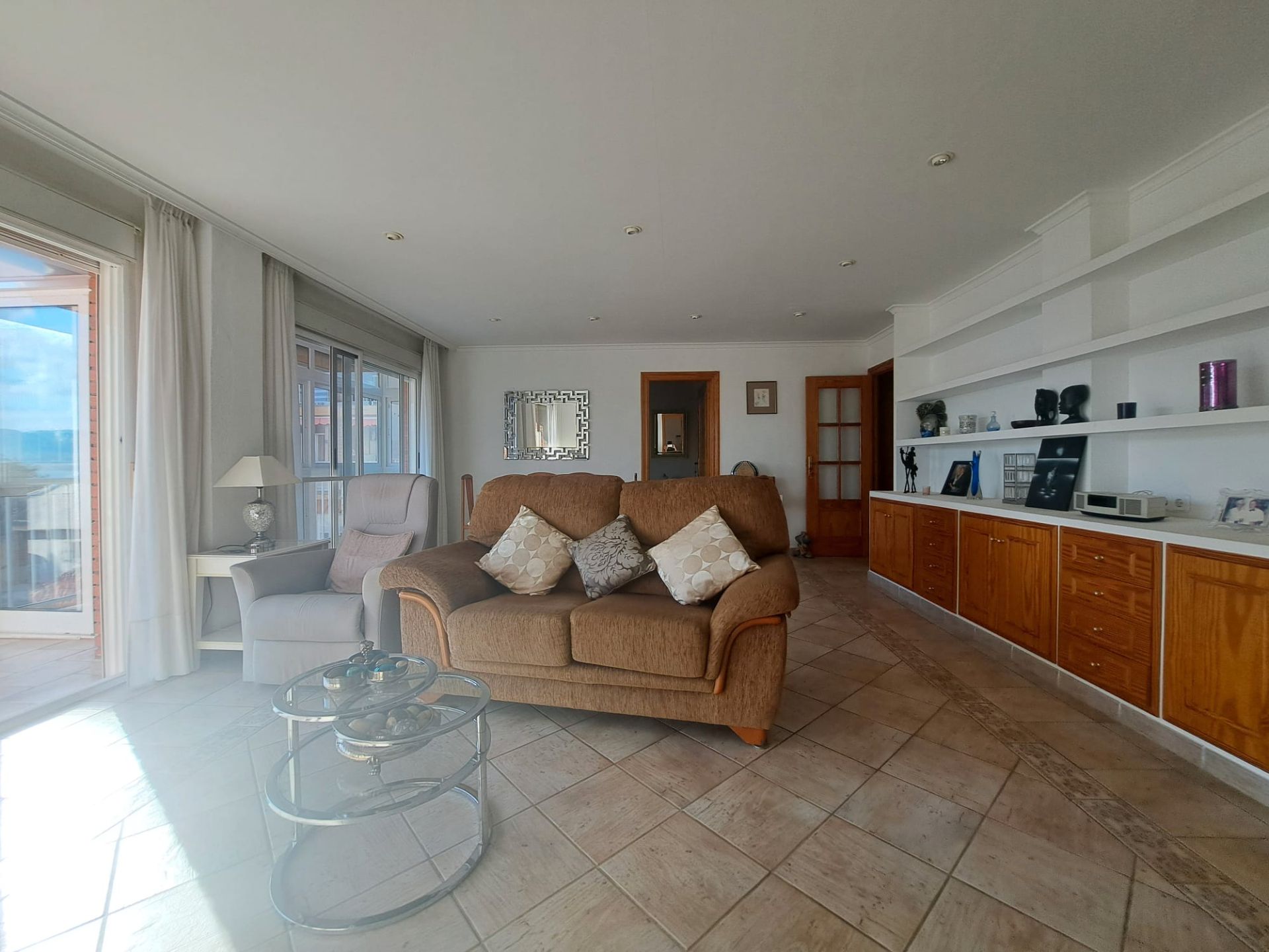 Sala d'estar de Pis en venda en Mazarrón amb Aire condicionat i Balcó