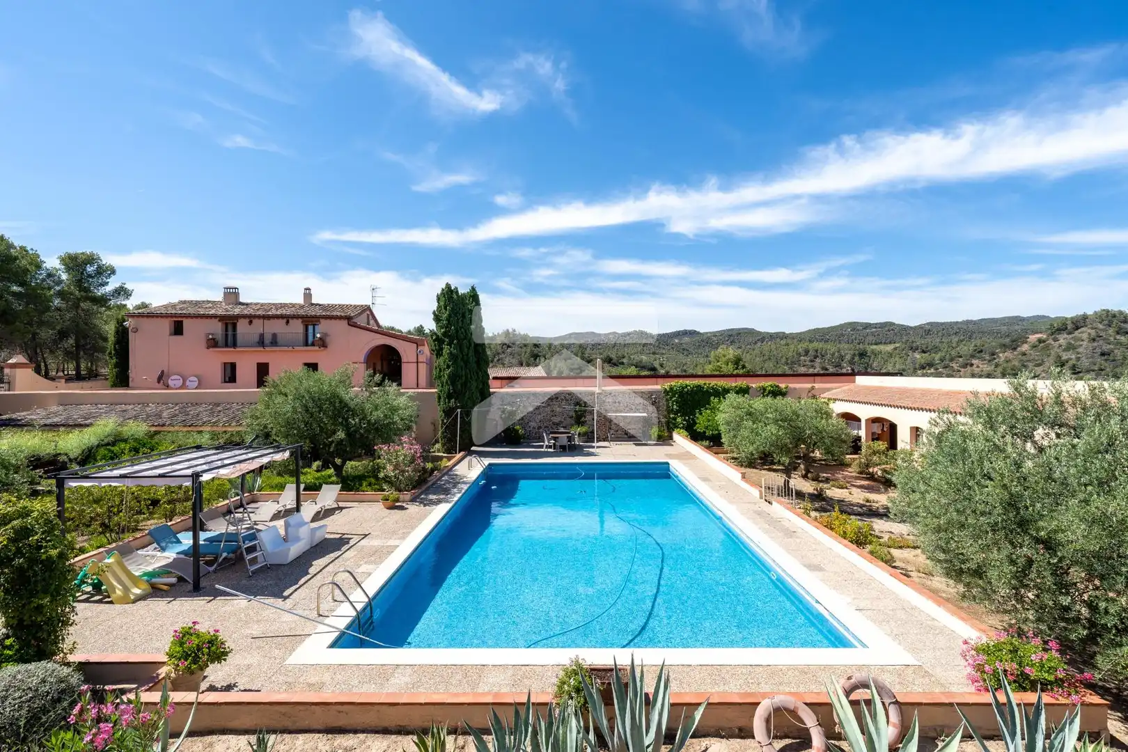 Piscina de Finca rústica en venda en El Molar (Tarragona) amb Aire condicionat, Calefacció i Jardí privat