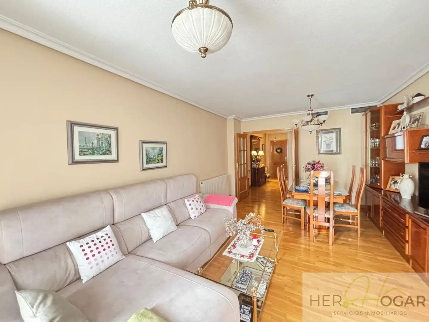 Sala de estar de Piso en venta en Toledo con Aire acondicionado, Calefacción y Parquet