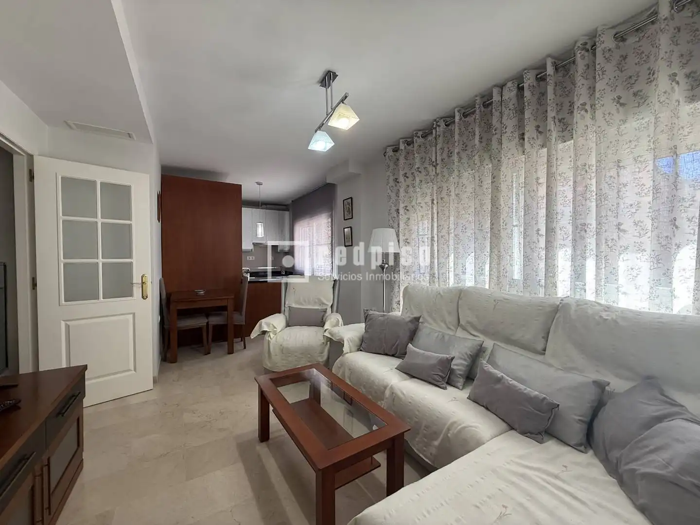 Sala de estar de Piso de alquiler en Málaga con Aire acondicionado y Amueblado