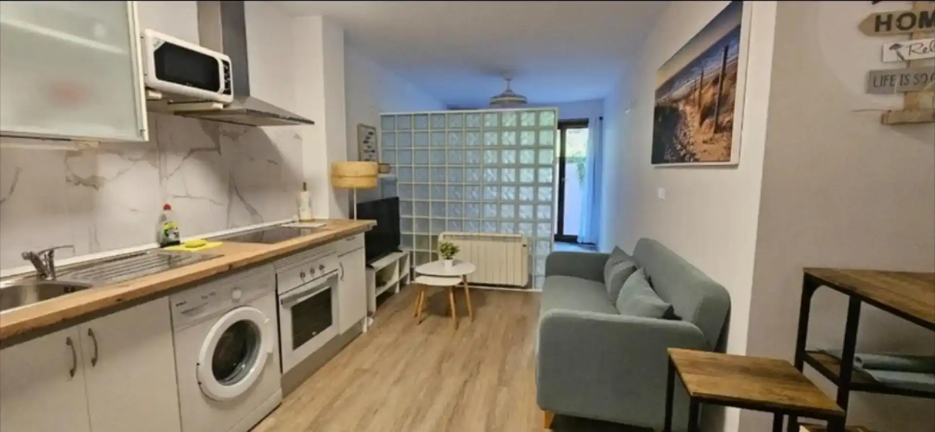 Sala de estar de Apartamento de alquiler en Laredo