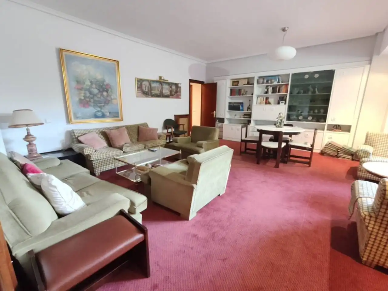 Living room of Flat for sale in Bilbao   with Heating and Balcony