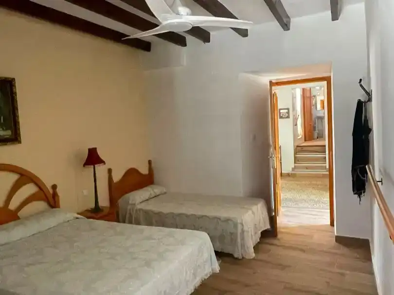 Dormitori de Finca rústica de lloguer en Corteconcepción