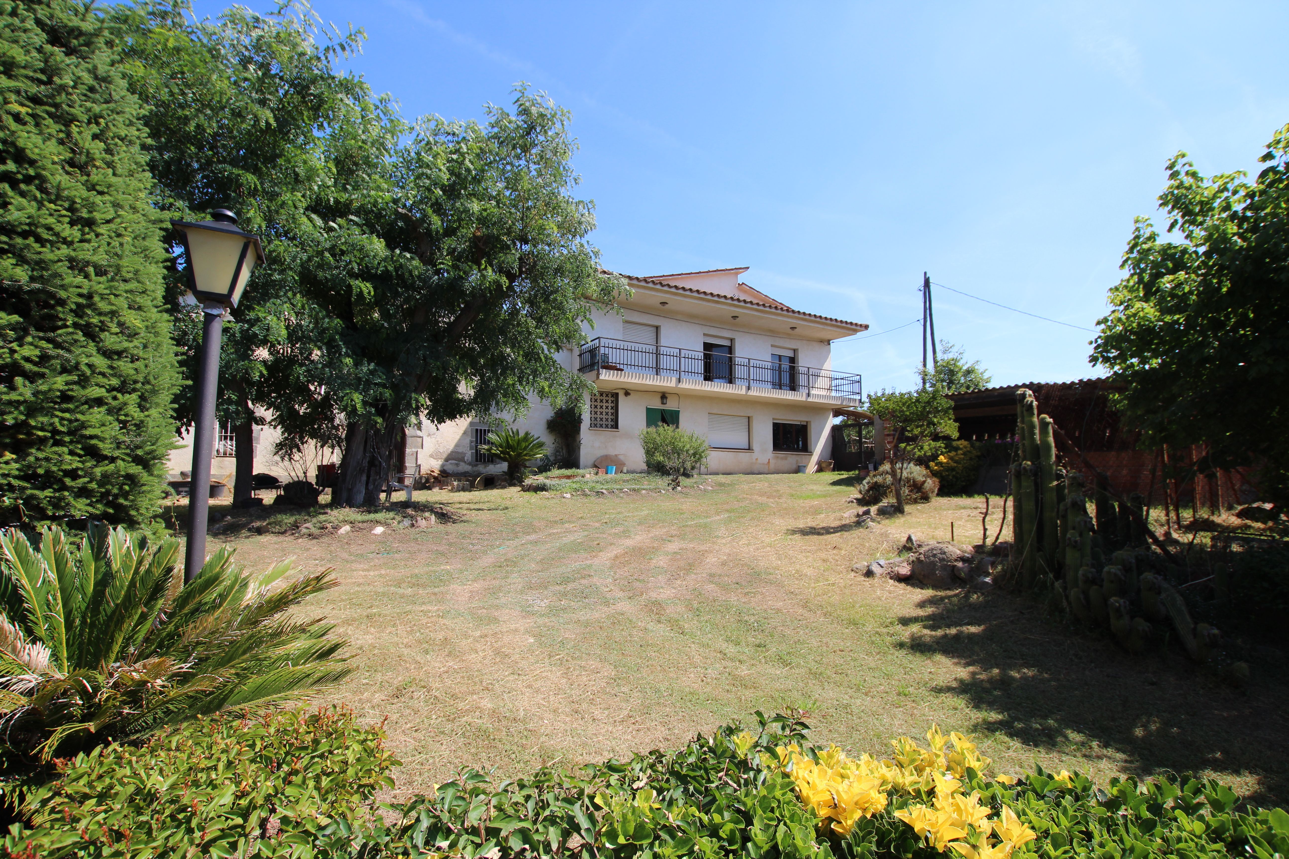 Exterior view of Country house for sale in Sant Pere de Vilamajor  with Heating and Private garden