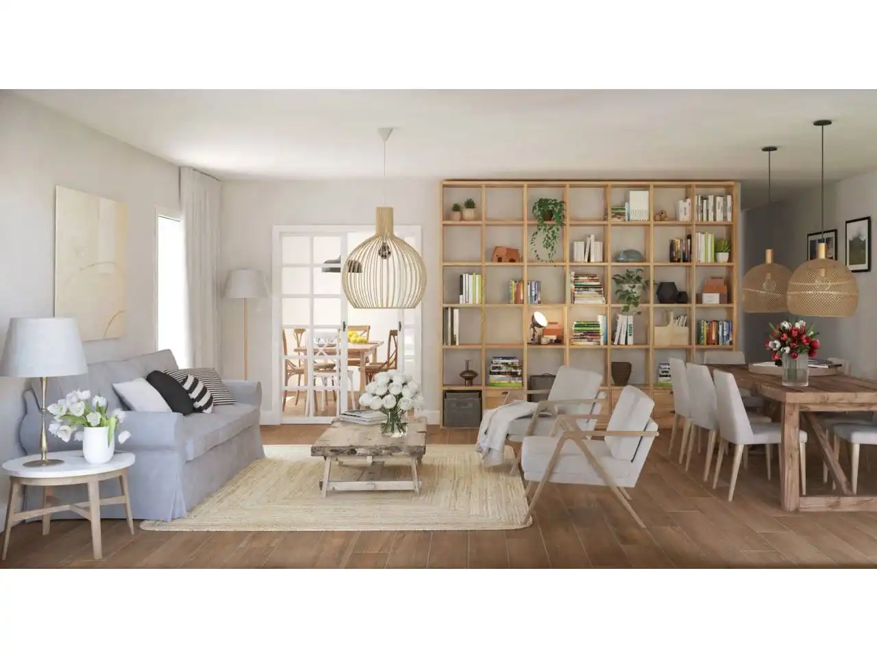 Wohnzimmer von Haus oder Chalet zum Verkauf in Guadarrama mit Klimaanlage