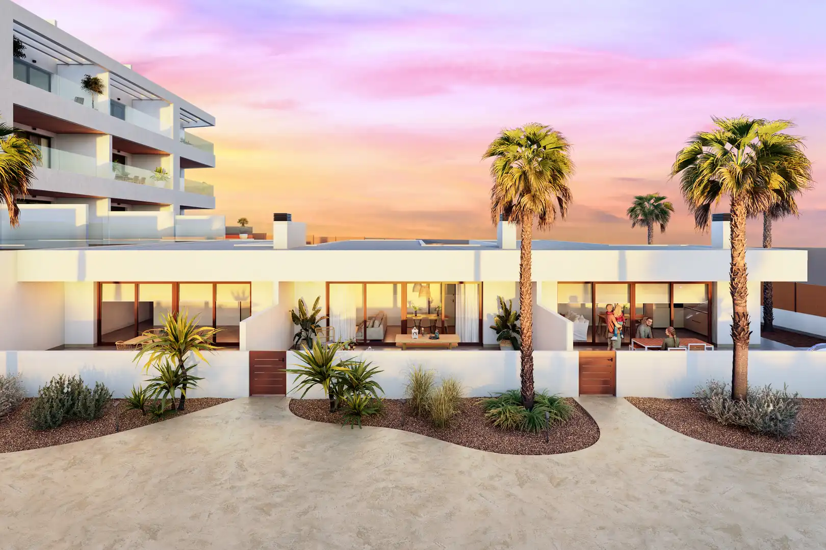Vista exterior de Planta baixa en venda en Playa de los Locos