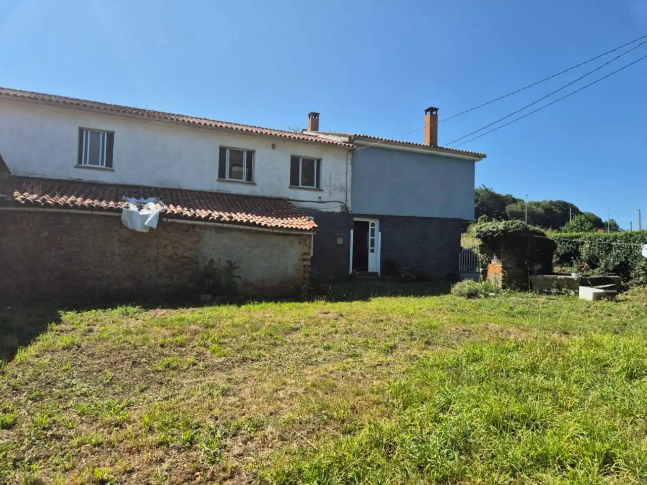 Vista exterior de Casa o chalet en venta en Mesía con Jardín privado