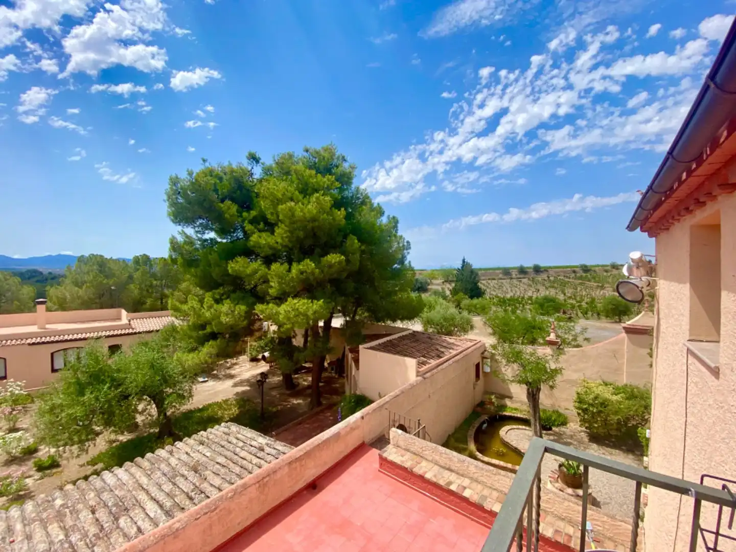 Garden of Commercial properties for sale in El Molar (Tarragona)  with Air Conditioner