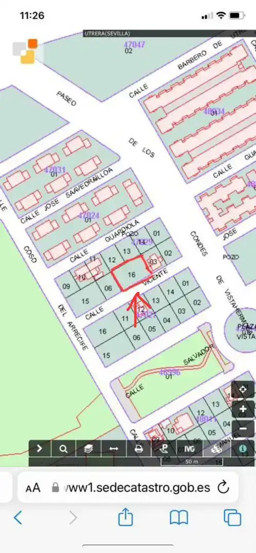 Land for sale in Utrera