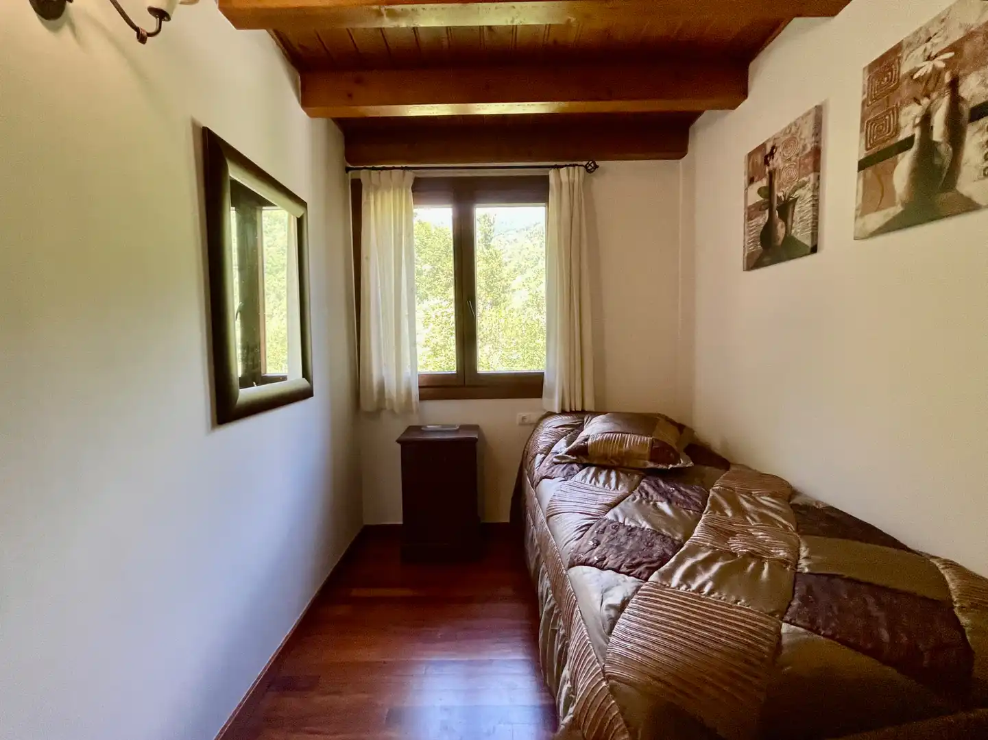 Bedroom of Duplexes for sale in Setcases  with Heating, Parquet flooring and Furnished