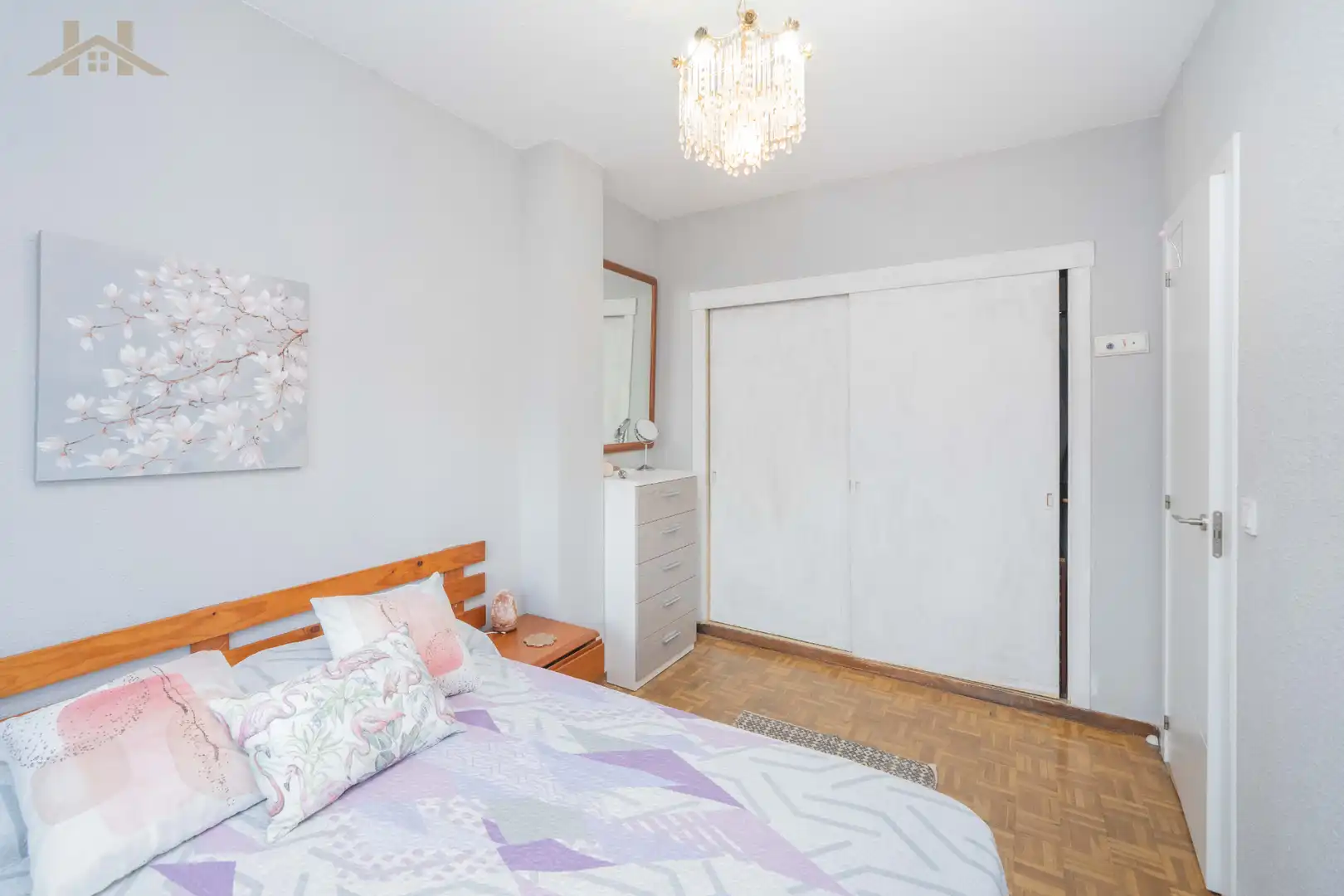 Bedroom of Flat for sale in Collado Villalba  with Heating, Terrace and Community pool