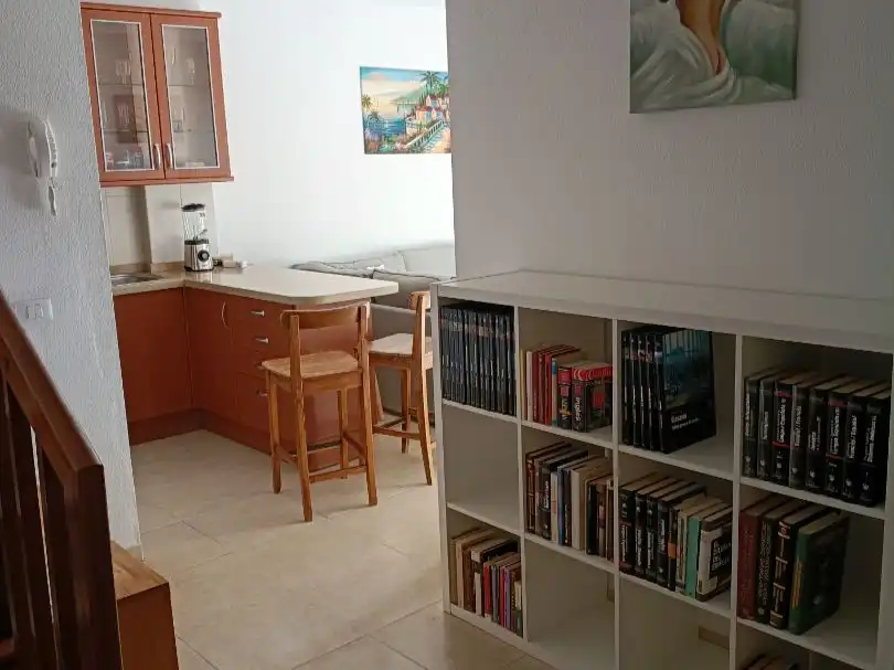 Living room of Attic for share in Puertito de Güímar