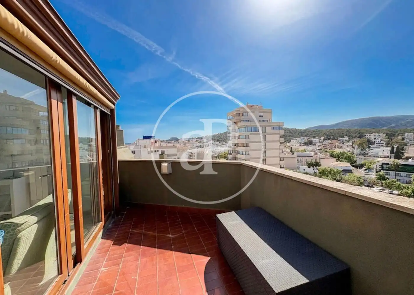 Terrassa de Àtic de lloguer en  Palma de Mallorca amb Aire condicionat, Calefacció i Terrassa