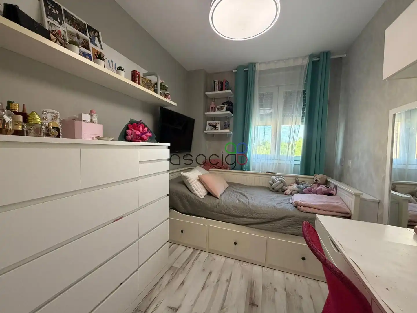 Bedroom of Flat for sale in Fuenlabrada  with Heating, Storage room and Swimming Pool