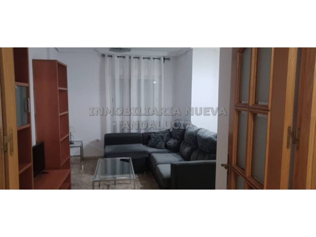 Sala d'estar de Pis de lloguer en  Almería Capital amb Aire condicionat i Moblat