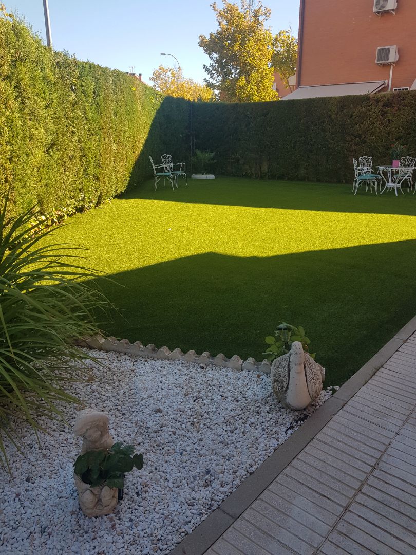Jardí de Casa o xalet en venda en Mejorada del Campo amb Calefacció, Jardí privat i Terrassa