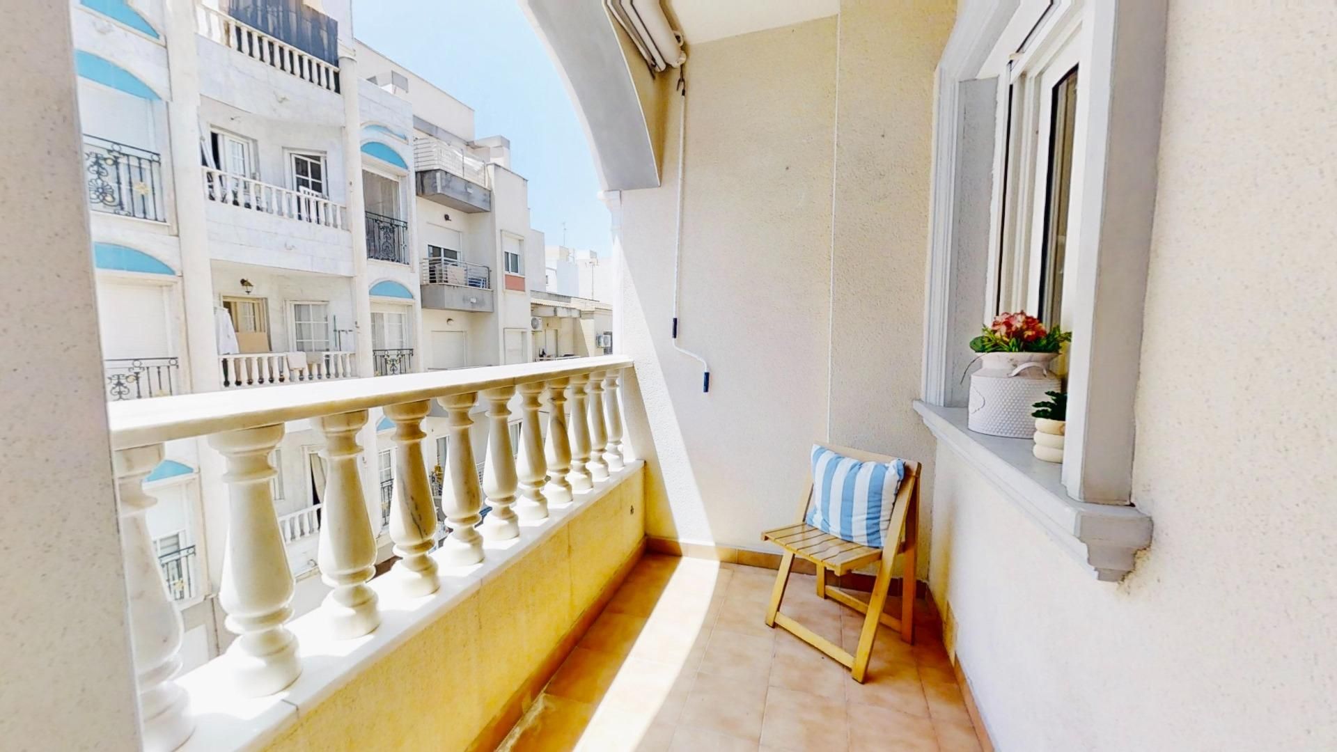 Balcony of Flat for sale in Torrevieja  with Air Conditioner, Terrace and Balcony