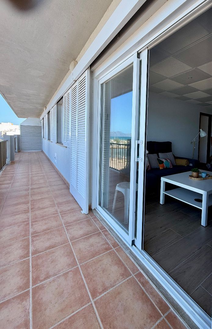 Balcony of Flat to rent in Santa Margalida  with Air Conditioner, Terrace and Furnished