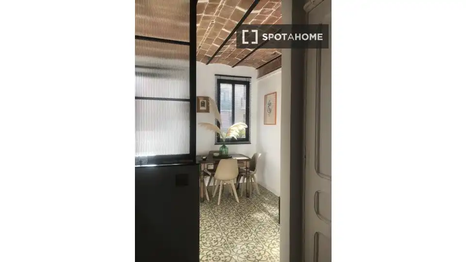 Vista exterior de Apartament per a compartir en Barcelona amb Aire condicionat, Calefacció i Terrassa