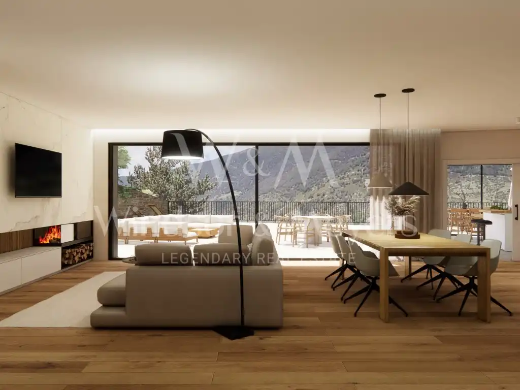 Sala de estar de Casa o chalet en venta en Encamp con Jardín privado, Terraza y Domótica