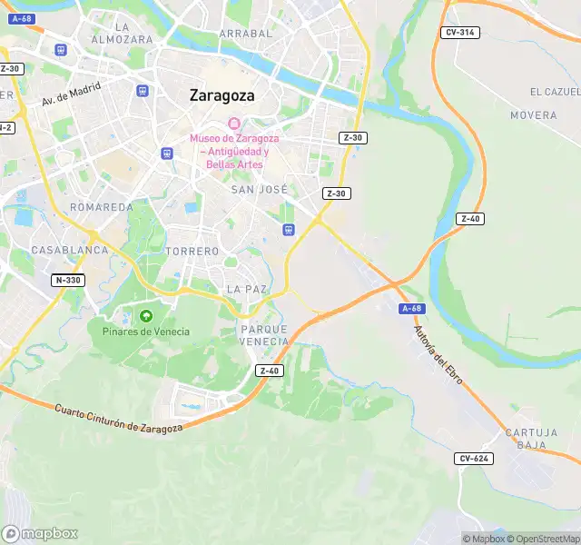 Vista exterior de Pis en venda en Zaragoza
