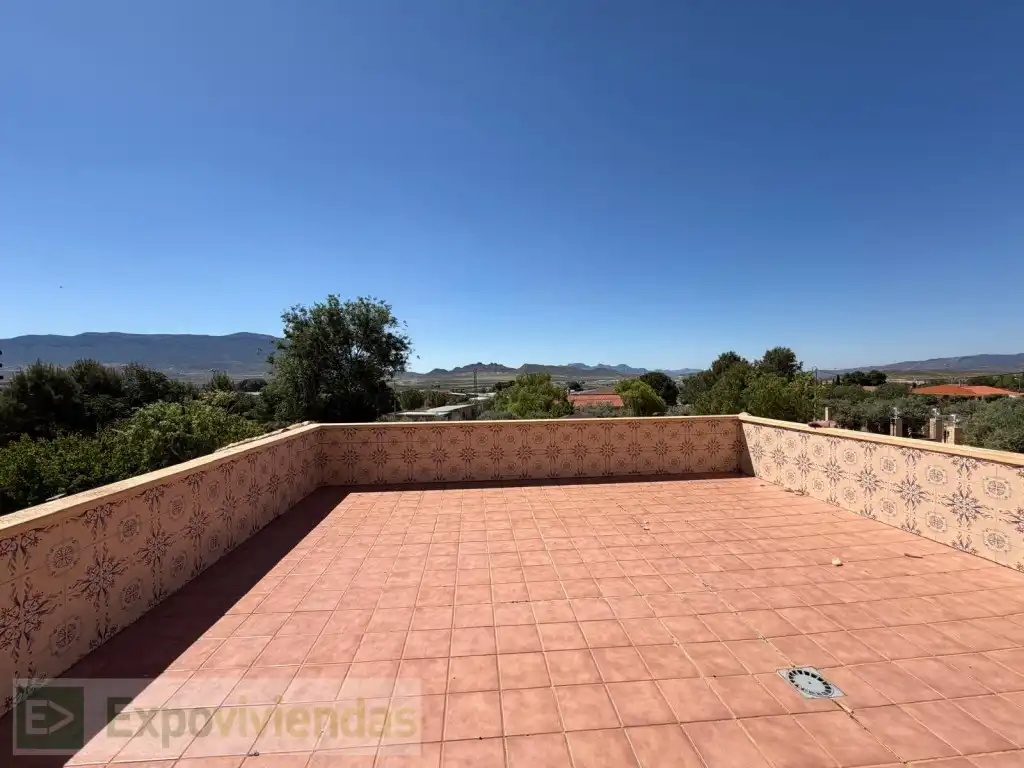 Terraza de Casa o chalet en venta en Jumilla con Jardín privado, Terraza y Piscina