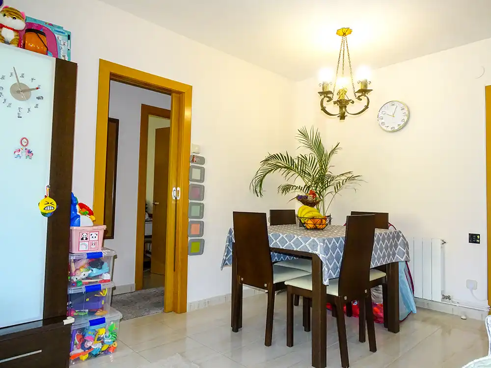 Esszimmer von Wohnung zum Verkauf in Calafell mit Klimaanlage, Heizung und Terrasse