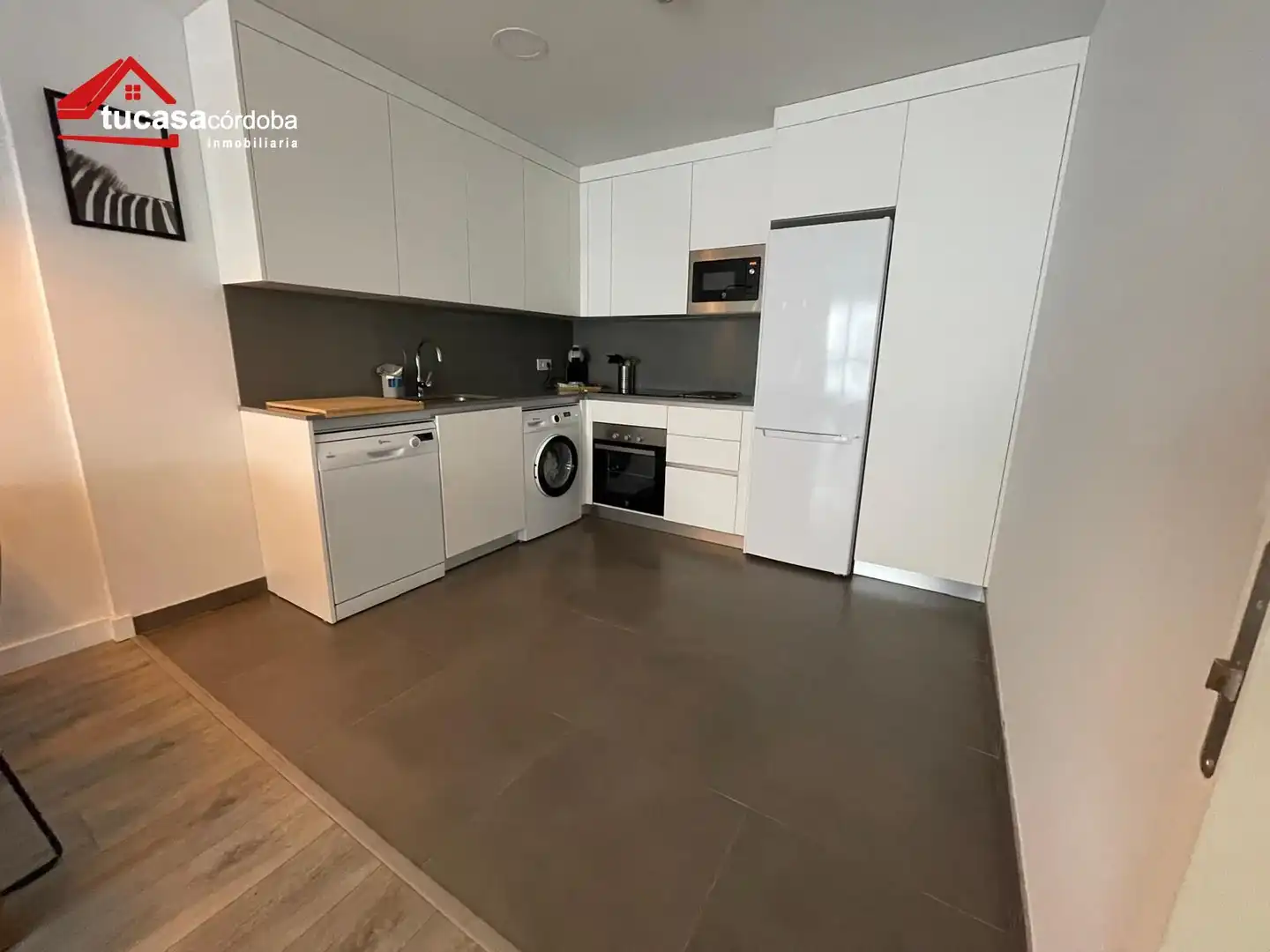 Cocina de Apartamento en venta en Córdoba con Aire acondicionado, Calefacción y Parquet
