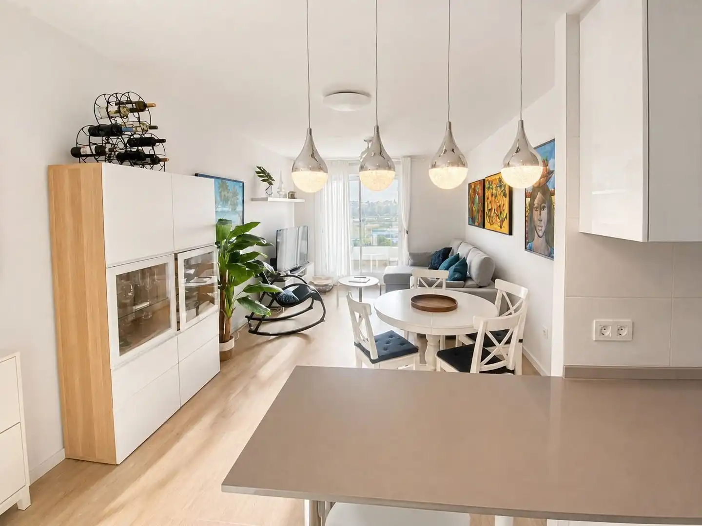 Living room of Apartments for rent in Marbella  with Air Conditioner, Heating and Terrace