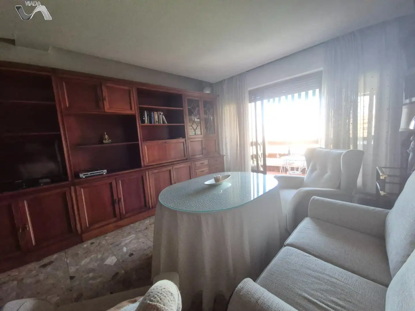 Sala d'estar de Pis en venda en Puertollano amb Calefacció, Terrassa i Moblat