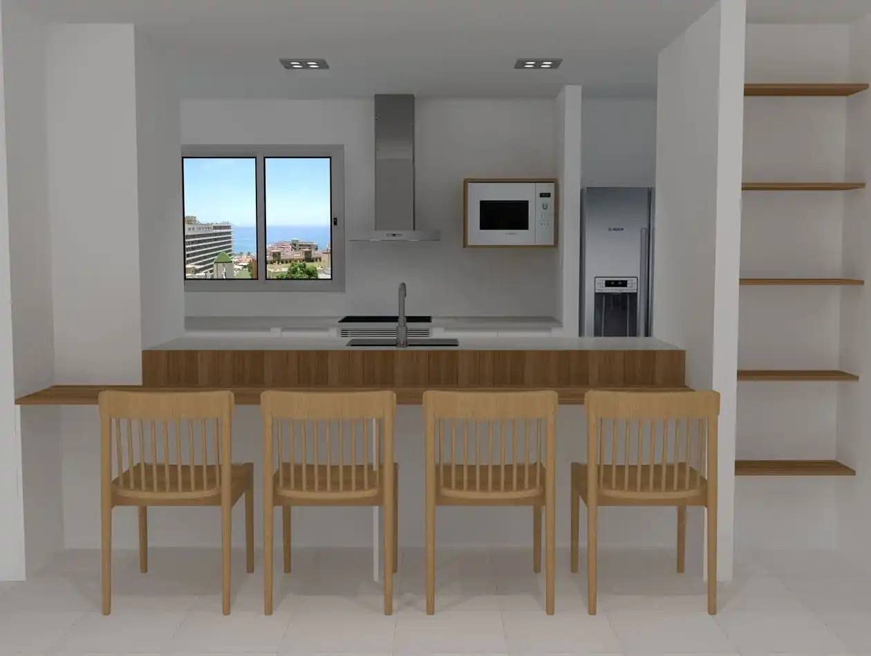 Cocina de Casa o chalet en venta en Polop