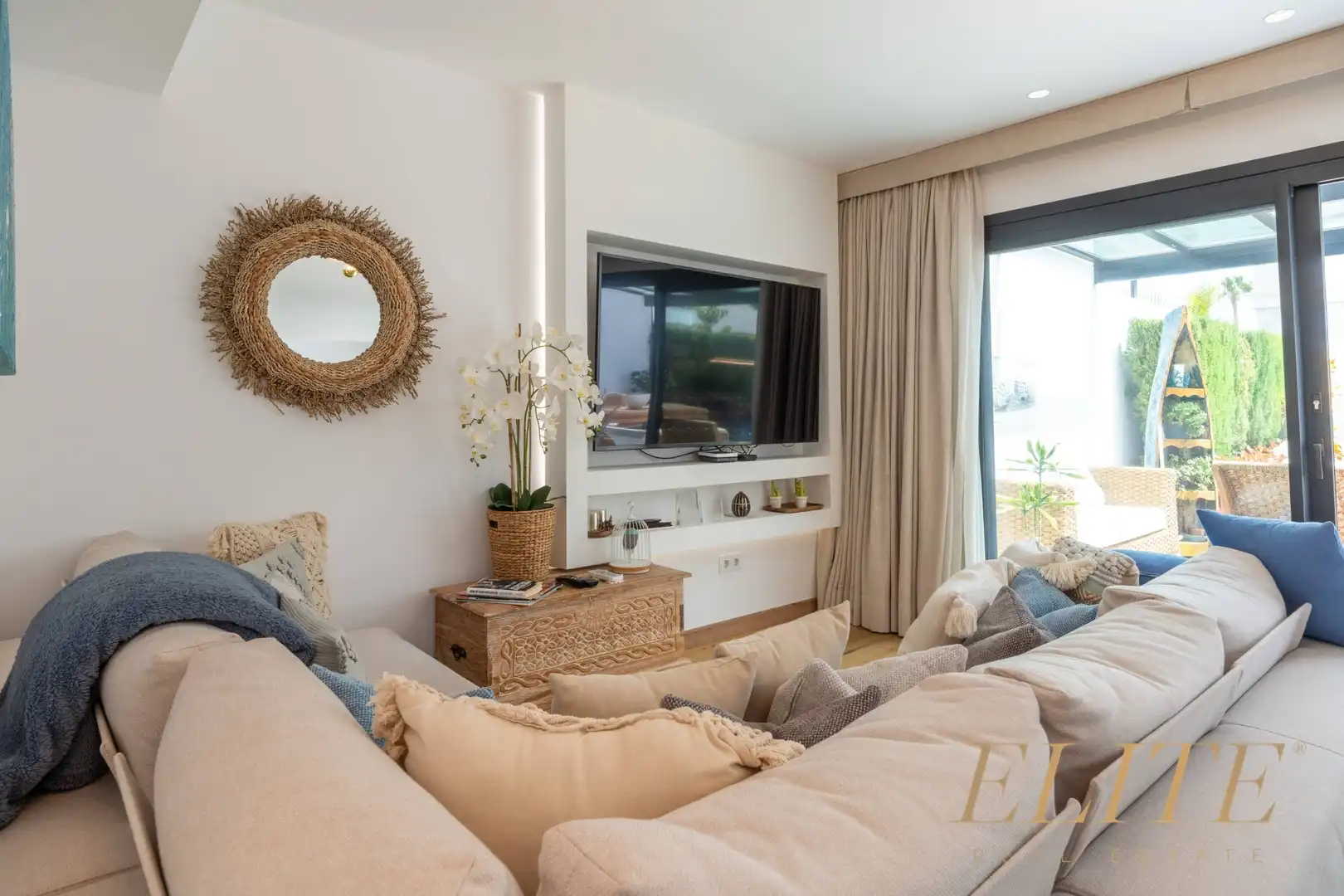 Sala de estar de Casa o chalet en venta en San Bartolomé de Tirajana con Aire acondicionado, Calefacción y Jardín privado