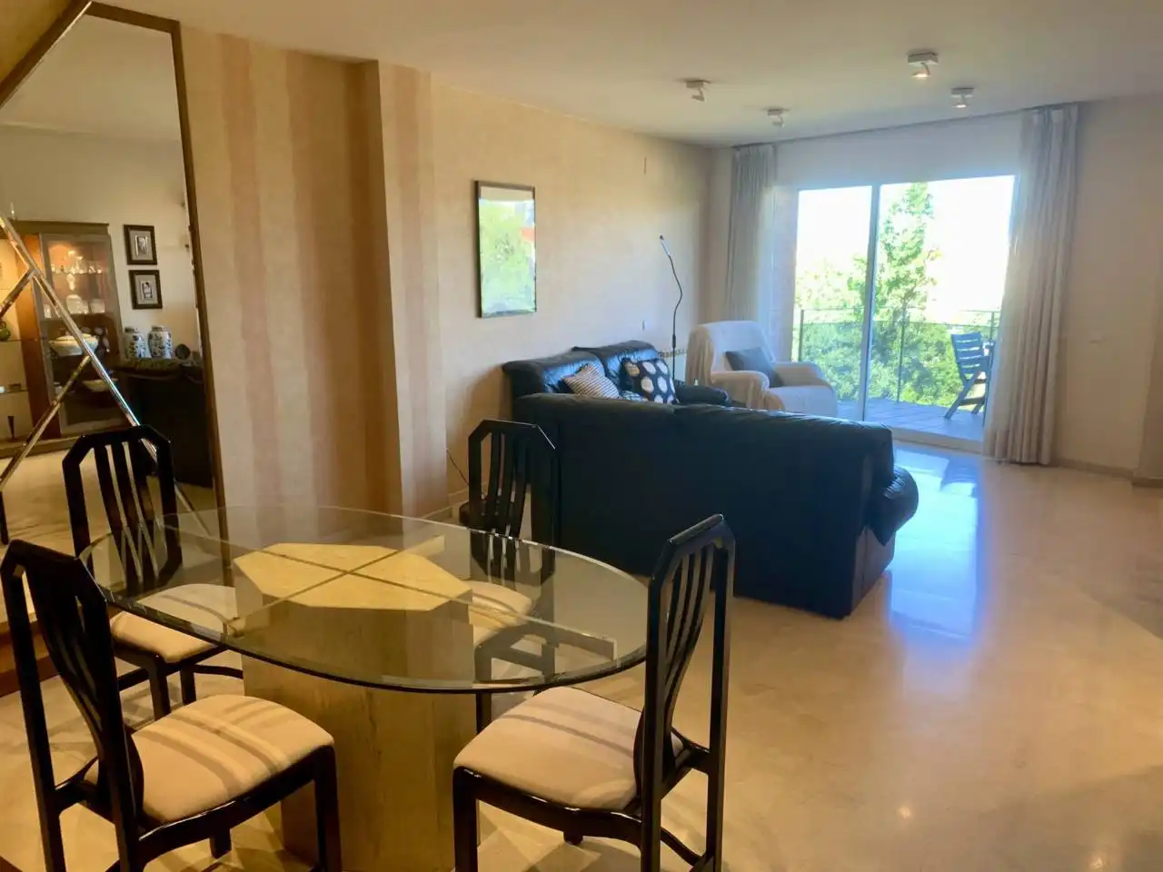 Dining room of Attic for sale in Terrassa  with Air Conditioner, Heating and Parquet flooring