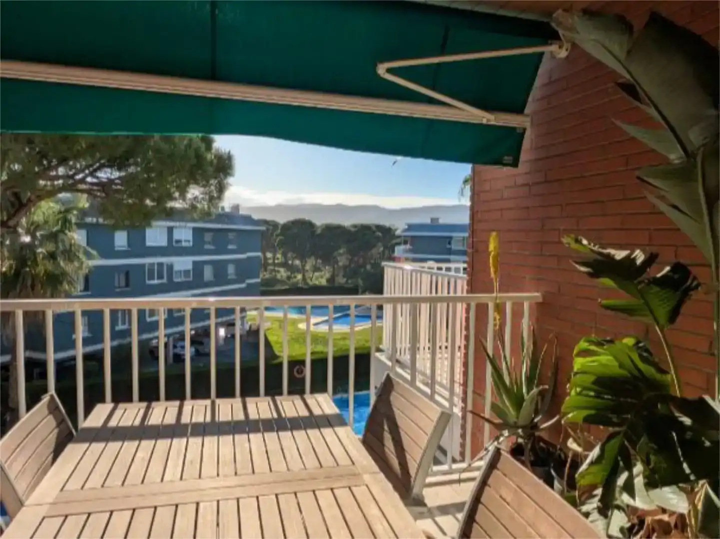 Balcony of Flat for sale in Gavà  with Air Conditioner, Swimming Pool and Balcony