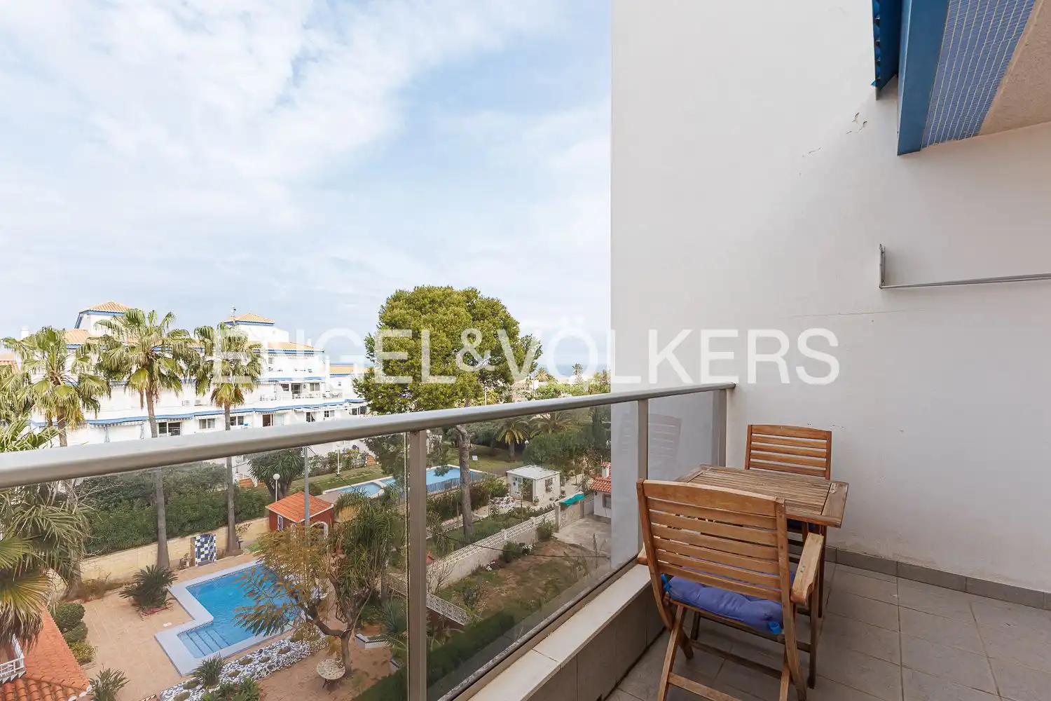 Terraza de Ático en venta en Dénia con Aire acondicionado, Calefacción y Jardín privado