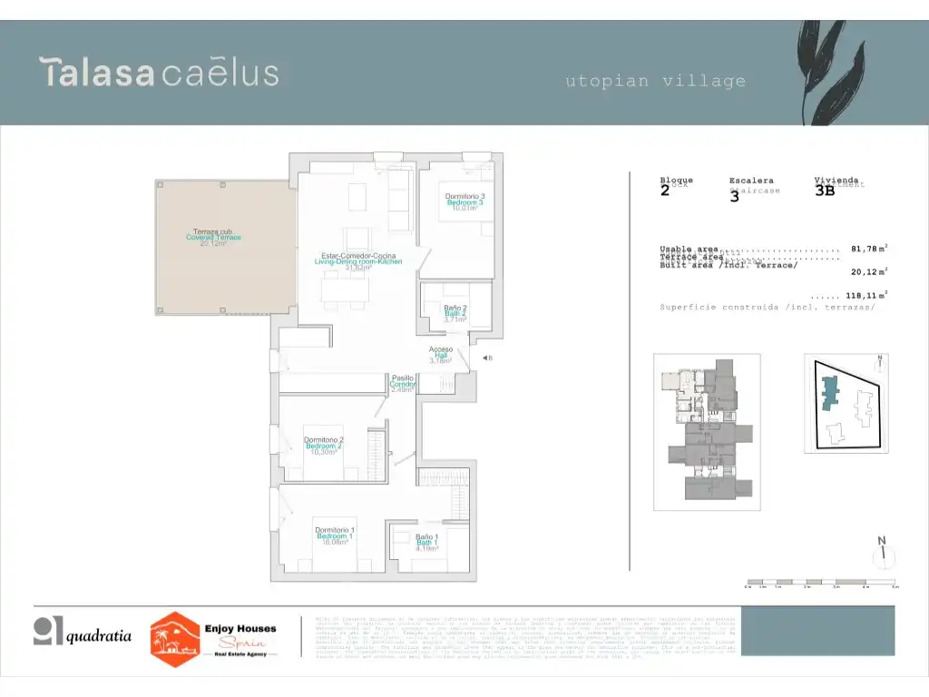 Apartamento en venta en El Verger con Aire acondicionado, Jardín privado y Terraza