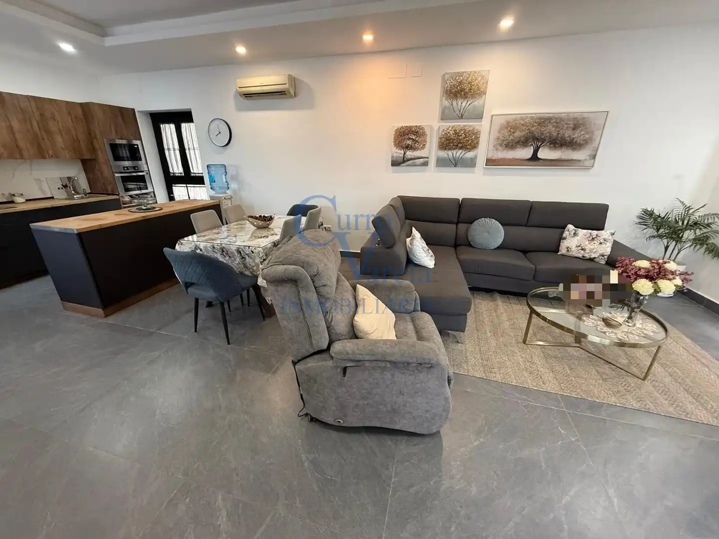 Sala de estar de Finca rústica en venta en Dos Hermanas con Aire acondicionado, Calefacción y Trastero