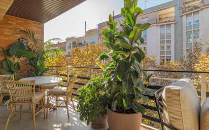 Terrace of Flat for sale in  Barcelona Capital  with Air Conditioner, Heating and Parquet flooring