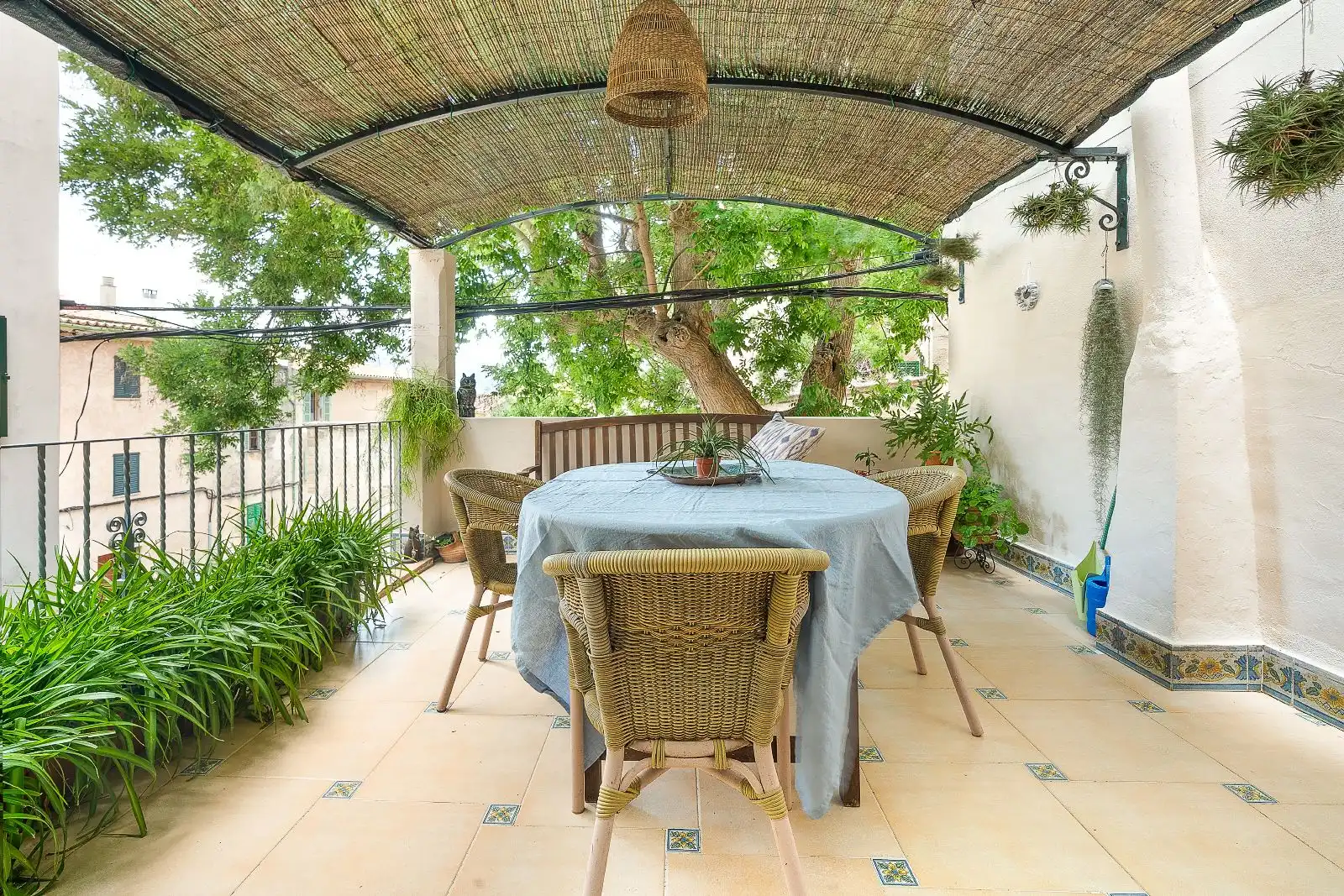 Terrassa de Casa adosada en venda en Pollença amb Aire condicionat, Calefacció i Jardí privat
