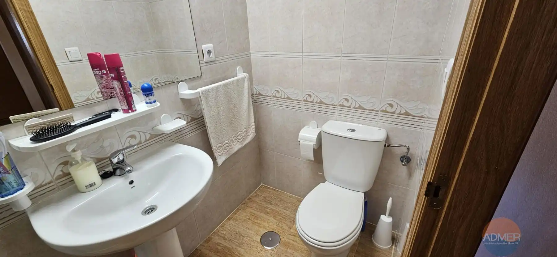 Bathroom of Flat for sale in La Manga del Mar Menor  with Terrace, Storage room and Furnished