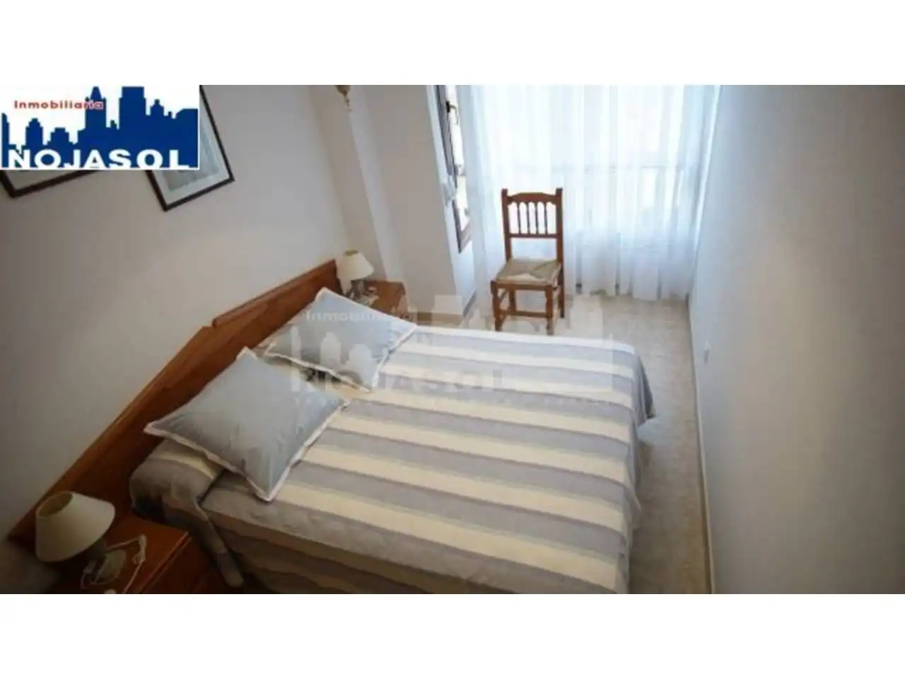 Bedroom of Flat for rent in Noja  with Heating, Terrace and Furnished