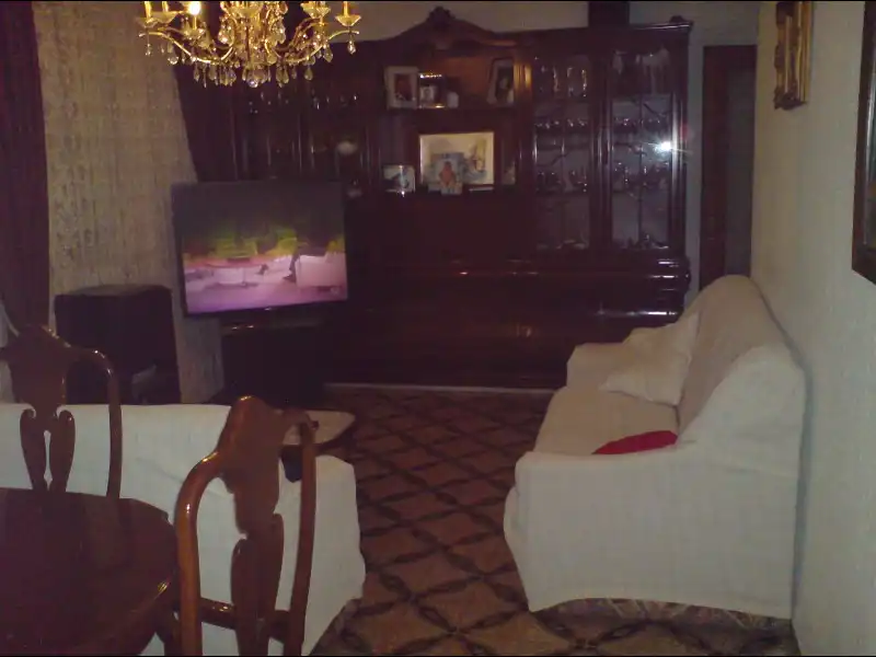 Living room of Flat for sale in Murcia  with Storage room, Furnished and Balcony