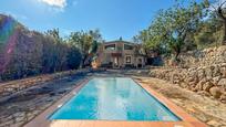 Swimming pool of Country house for sale in Bunyola  with Air Conditioner, Heating and Private garden