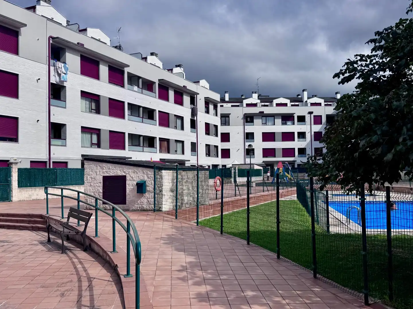 Exterior view of Flat for sale in Entrambasaguas  with Air Conditioner, Heating and Private garden
