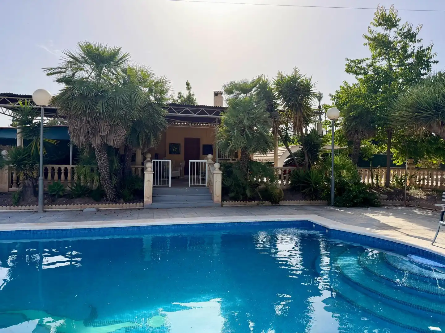 Swimming pool of Houses for rent in Elche / Elx  with Air Conditioner, Heating and Private garden