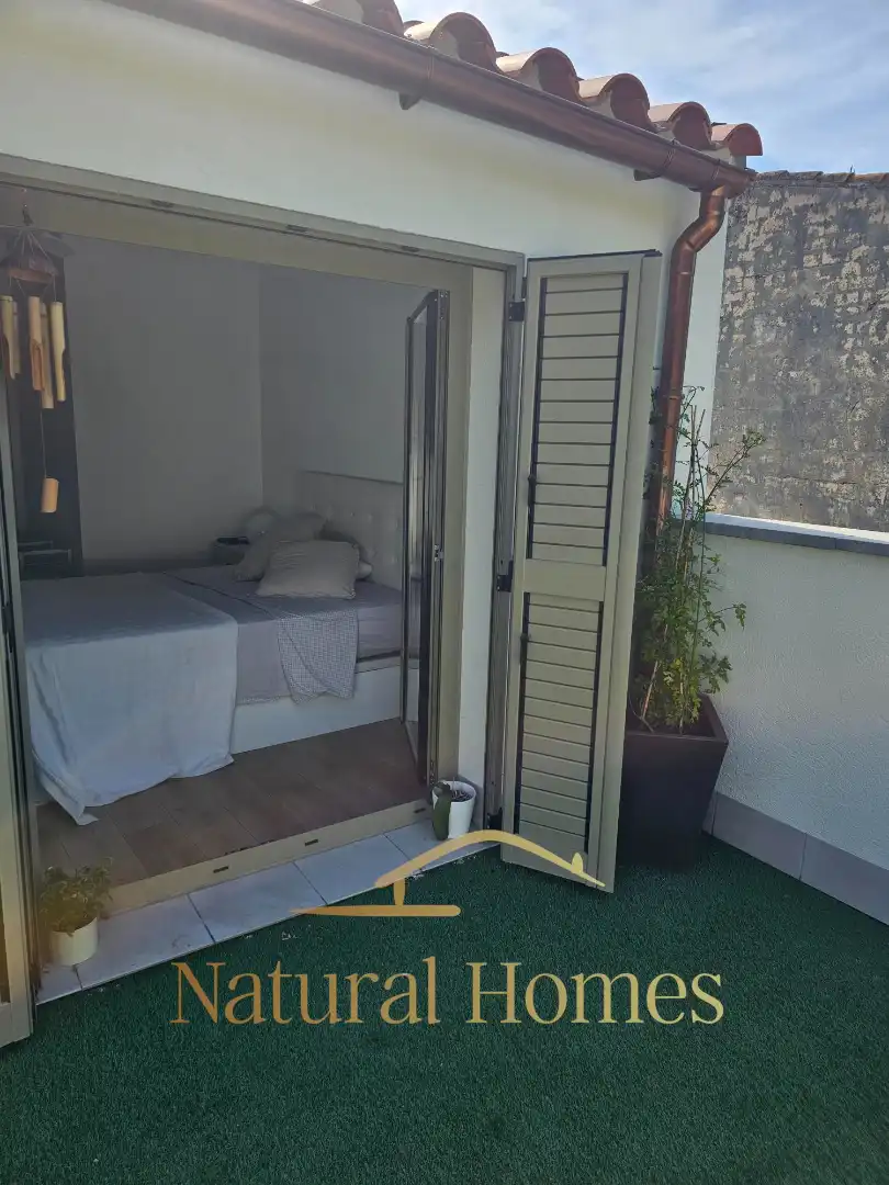Balcony of Duplexes for rent in Caldes d'Estrac  with Air Conditioner, Terrace and Furnished